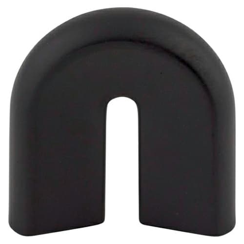 Top Knobs Nouveau Series 3/4" (19 mm) Center to Center Flat Black Pull, - M557
