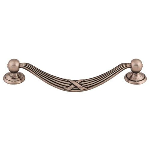 Top Knobs Edwardian Series 5-1/16" (128 mm) Center to Center Antique Pewter Pull, - M932