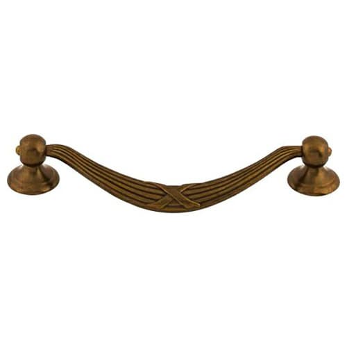 Top Knobs Edwardian Series 5-1/16" (128 mm) Center to Center German Bronze Pull, - M933