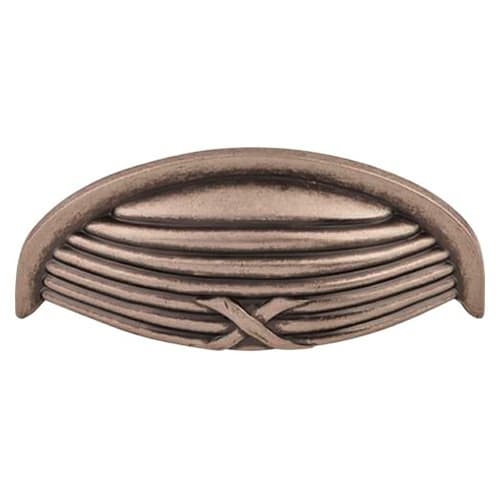 Top Knobs Edwardian Series 3" (76 mm) Center to Center Antique Pewter Pull, - M938