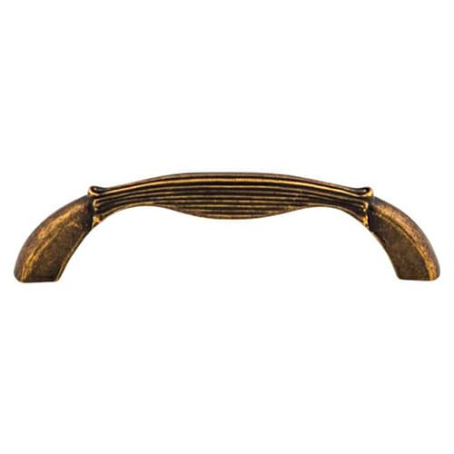 Top Knobs Edwardian Series 3-3/4" (95 mm) Center to Center German Bronze Pull, - M945