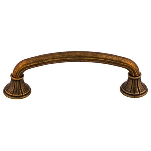 Top Knobs Edwardian Series 4" (102 mm) Center to Center German Bronze Pull, - M966