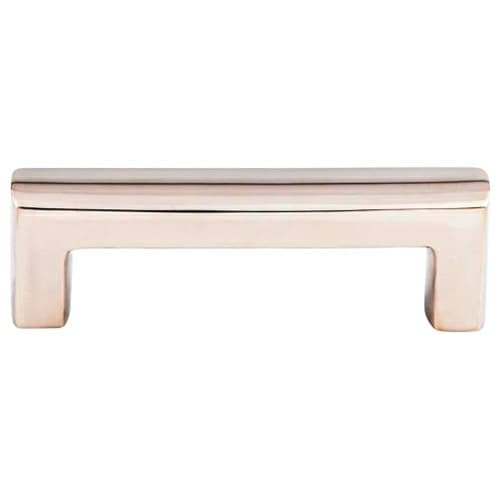 Top Knobs Stainless Steel-TK Series 3-3/4" (95 mm) Center to Center Polished Stainless Steel Pull, - SS53