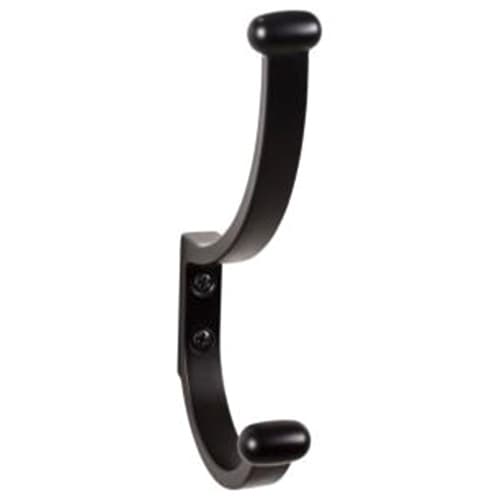 6-1/8" Ryland Hooks Hillmont Hook, Flat Black