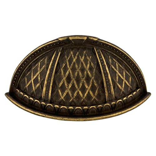 Top Knobs Trevi Series 1-1/2" (38 mm) Center to Center German Bronze Pull, - TK171GBZ