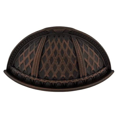 Top Knobs Trevi Series 1-1/2" (38 mm) Center to Center Patina Rouge Pull, - TK171PAR