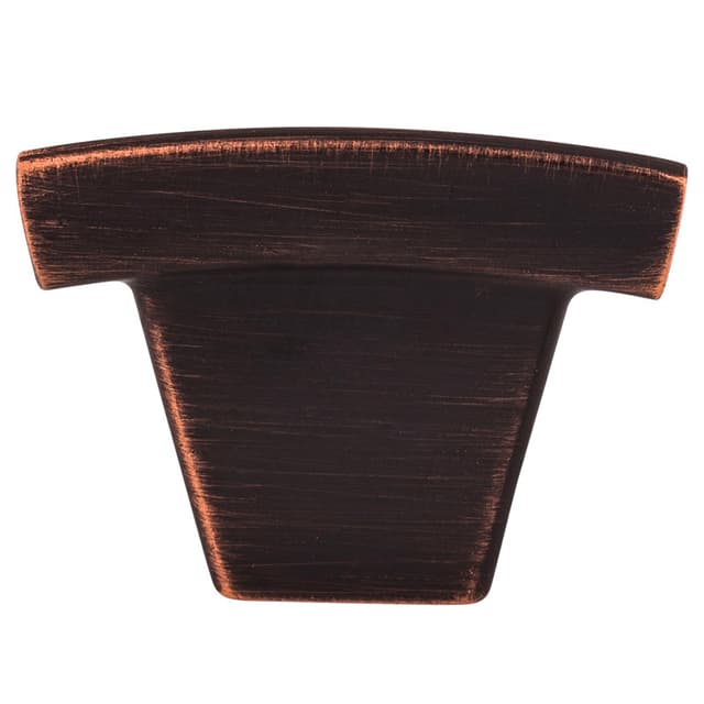 Top Knobs Sanctuary Series 1-1/2 in (38 mm) L x 3/8 in (10 mm) W Tuscan Bronze Knob, - TK1TB