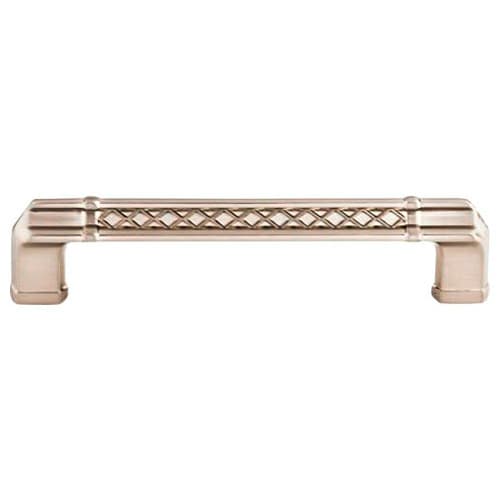 Top Knobs Tower Bridge Series 5" (127 mm) Center to Center Brushed Satin Nickel Pull, - TK206BSN