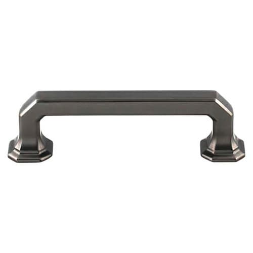 Top Knobs Chareau Series 3-3/4" (95 mm) Center to Center Ash Gray Pull, - TK287AG