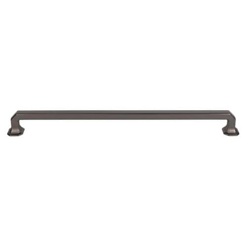 Top Knobs Chareau Series 12" (305 mm) Center to Center Ash Gray Pull, - TK291AG