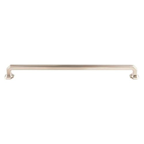 Top Knobs Chareau Series 12" (305 mm) Center to Center Brushed Satin Nickel Pull, - TK291BSN