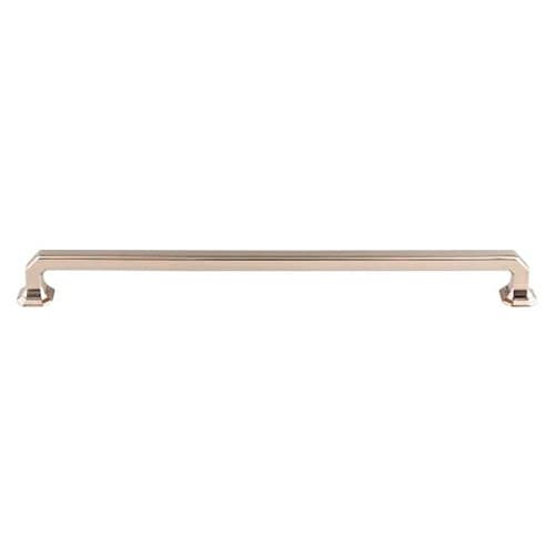Top Knobs Chareau Series 12" (305 mm) Center to Center Polished Nickel Pull, - TK291PN