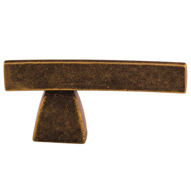 Top Knobs Sanctuary Series 2-1/2 in (64 mm) L x 3/8 in (10 mm) W German Bronze Knob, - TK2GBZ