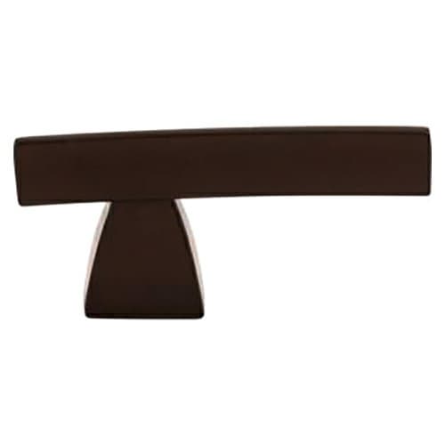Top Knobs Sanctuary Series 2-1/2 in (64 mm) L x 3/8 in (10 mm) W Oil Rubbed Bronze Knob, - TK2ORB