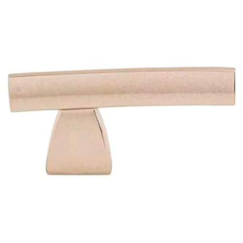 Top Knobs Sanctuary Series 2-1/2 in (64 mm) L x 3/8 in (10 mm) W Polished Nickel Knob, - TK2PN