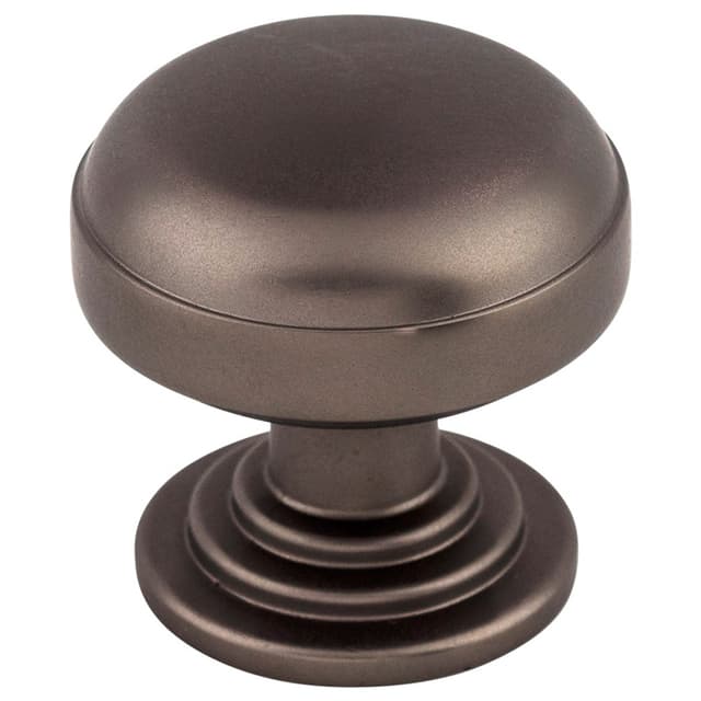Top Knobs Ellis Series 1-1/4" (32 mm) Diameter Ash GrayKnob, - TK3000AG