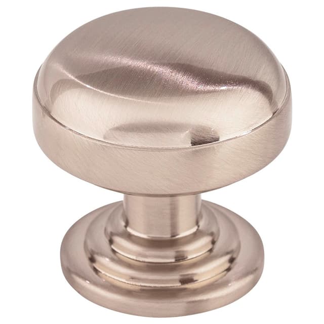 Top Knobs Ellis Series 1-1/4" (32 mm) Diameter Brushed Satin NickelKnob, - TK3000BSN