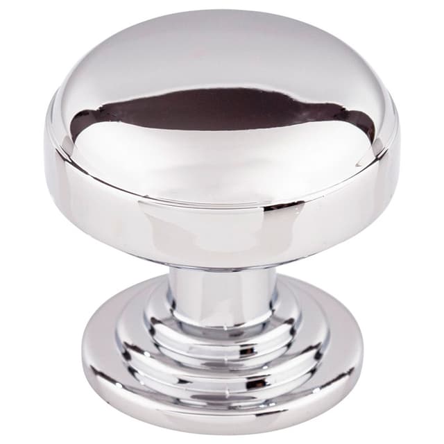 Top Knobs Ellis Series 1-1/4" (32 mm) Diameter Polished ChromeKnob, - TK3000PC