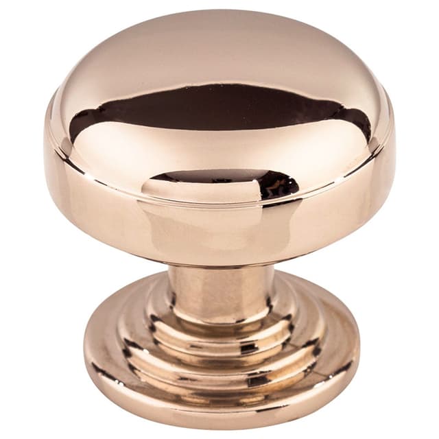 Top Knobs Ellis Series 1-1/4" (32 mm) Diameter Polished NickelKnob, - TK3000PN