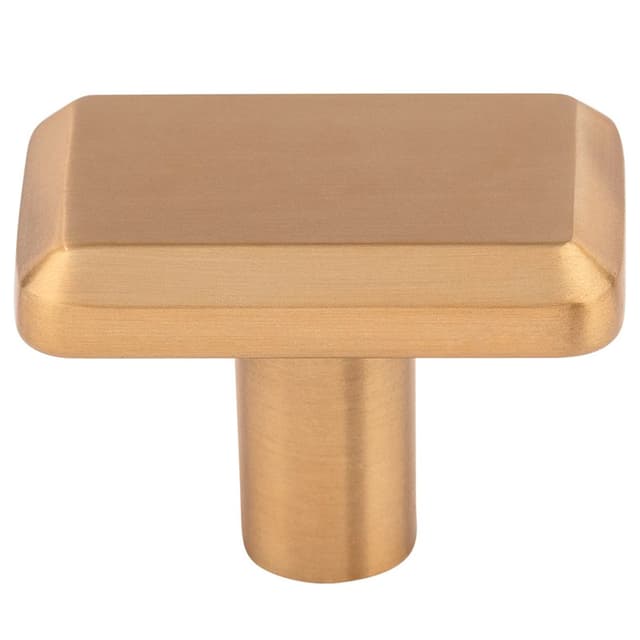 Top Knobs Ellis Series 1-1/2 in (38 mm) L x 1 in (25 mm) W Honey Bronze Knob, - TK3010HB