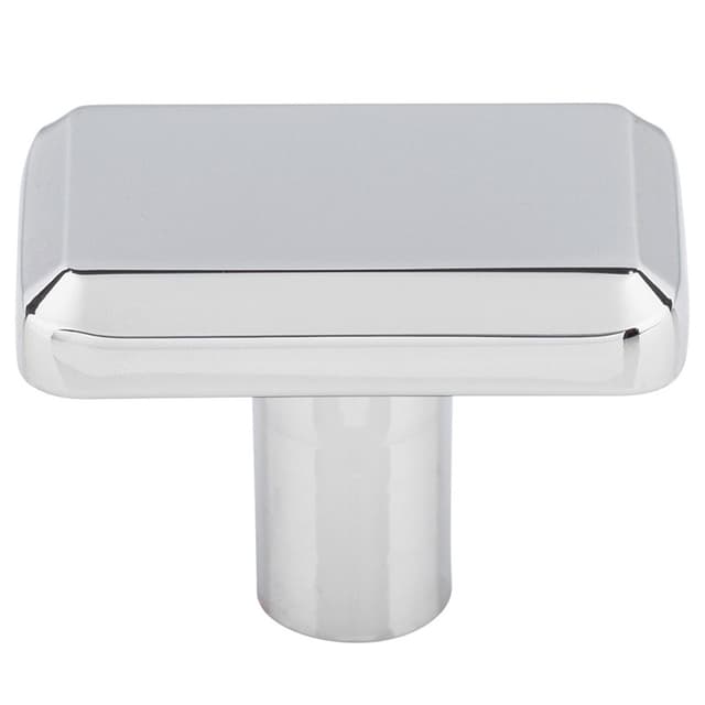 Top Knobs Ellis Series 1-1/2 in (38 mm) L x 1 in (25 mm) W Polished Chrome Knob, - TK3010PC