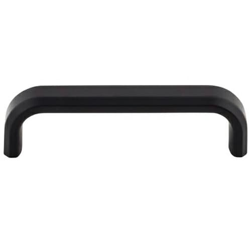 Top Knobs Ellis Series 3-3/4" (95 mm) Center to Center Flat Black Pull, - TK3011BLK
