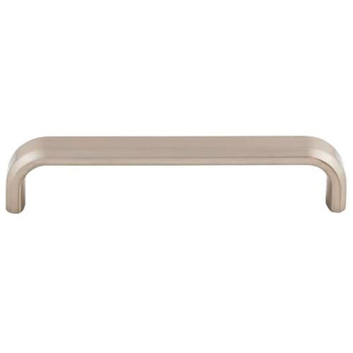 Top Knobs Ellis Series 5-1/16" (128 mm) Center to Center Brushed Satin Nickel Pull, - TK3012BSN