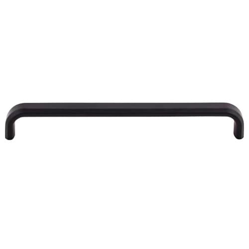 Top Knobs Ellis Series 7-9/16" (192 mm) Center to Center Flat Black Pull, - TK3014BLK