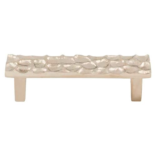 Top Knobs Cobblestone Series 3-3/4" (95 mm) Center to Center Polished Nickel Pull, - TK304PN