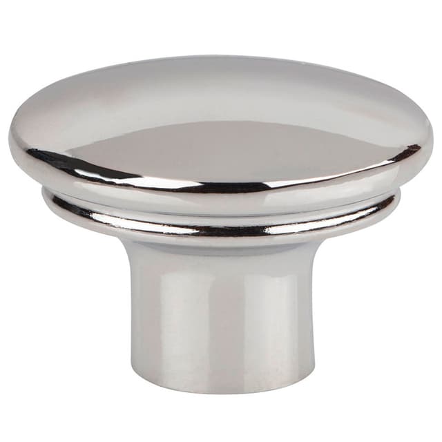 Top Knobs Ellis Series 1-3/8 in (35 mm) L x 7/8 in (22 mm) W Polished Chrome Knob, - TK3051PC
