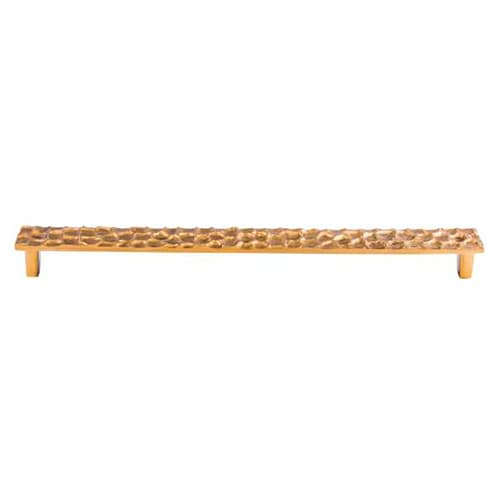 Top Knobs Cobblestone Series 12-9/16" (319 mm) Center to Center Polished Brass Pull, - TK309BR