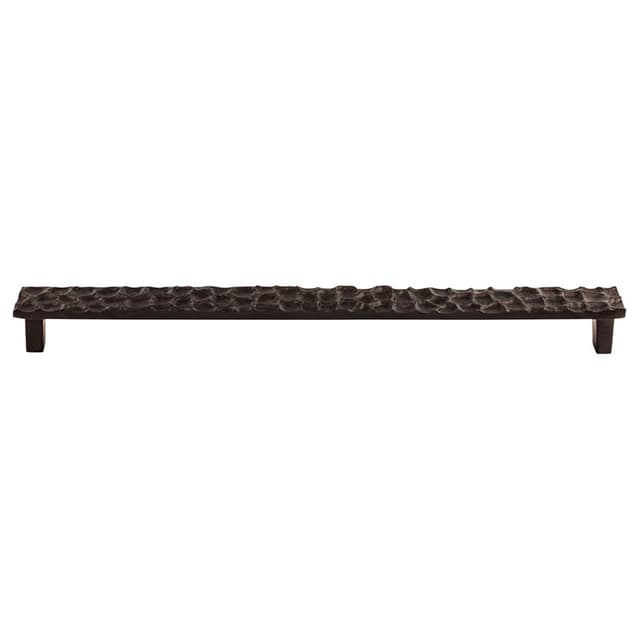 Top Knobs Cobblestone Series 12-9/16" (319 mm) Center to Center Coal Black Pull, - TK309CB