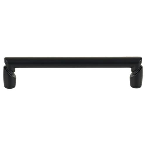 Top Knobs Morris Series 5-1/16" (128 mm) Center to Center Flat Black Pull, - TK3133BLK