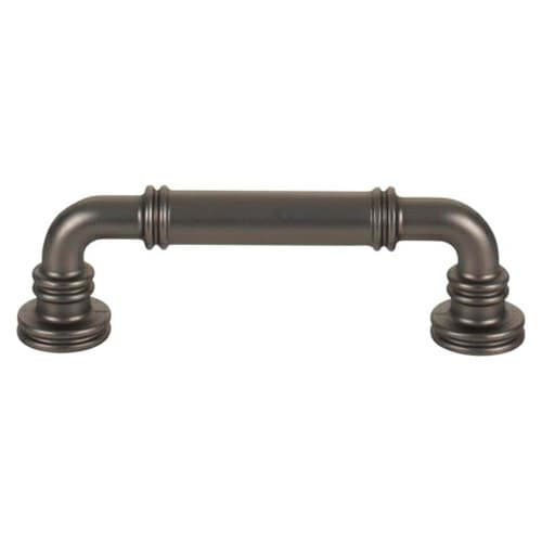 Top Knobs Morris Series 3-3/4" (96 mm) Center to Center Ash Gray Pull, - TK3141AG