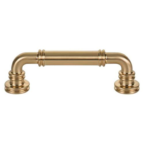 Top Knobs Morris Series 3-3/4" (96 mm) Center to Center Honey Bronze Pull, - TK3141HB