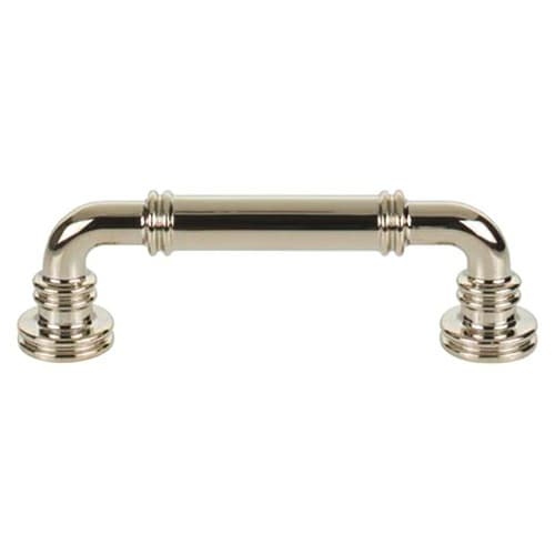 Top Knobs Morris Series 3-3/4" (96 mm) Center to Center Polished Nickel Pull, - TK3141PN
