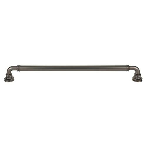 Top Knobs Morris Series Ash Gray 18" (457 mm) Center to Center Appliance Pull, -TK3148AG