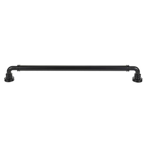 Top Knobs Morris Series Flat Black 18" (457 mm) Center to Center Appliance Pull, -TK3148BLK