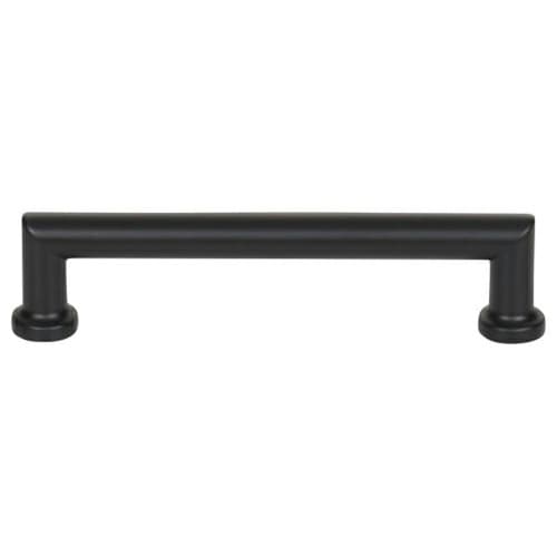 Top Knobs Morris Series 5-1/16" (128 mm) Center to Center Flat Black Pull, - TK3152BLK