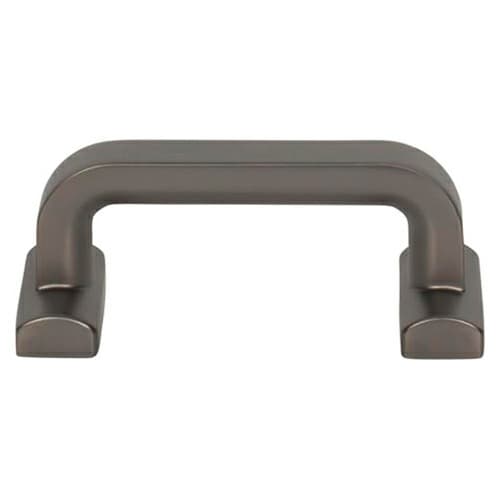 Top Knobs Morris Series 2-1/2" (64 mm) Center to Center Ash Gray Pull, - TK3161AG