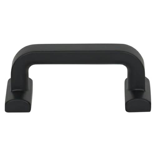 Top Knobs Morris Series 2-1/2" (64 mm) Center to Center Flat Black Pull, - TK3161BLK