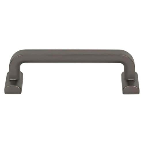 Top Knobs Morris Series 3-3/4" (96 mm) Center to Center Ash Gray Pull, - TK3162AG