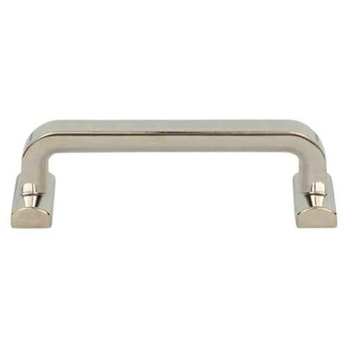 Top Knobs Morris Series 3-3/4" (96 mm) Center to Center Polished Nickel Pull, - TK3162PN