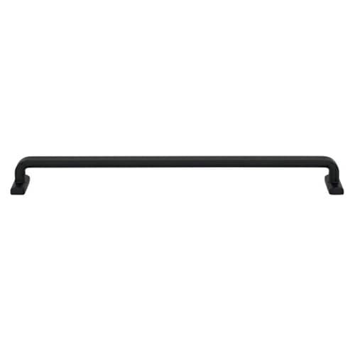 Top Knobs Morris Series 12" (305 mm) Center to Center Flat Black Pull, - TK3167BLK