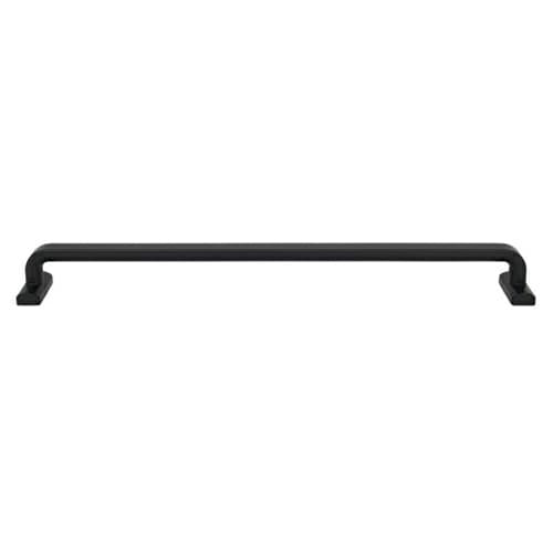 Top Knobs Morris Series Flat Black 18" (457 mm) Center to Center Appliance Pull, -TK3169BLK