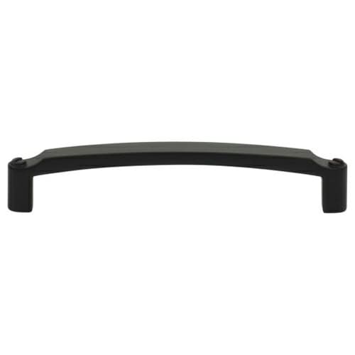 Top Knobs Morris Series 5-1/16" (128 mm) Center to Center Flat Black Pull, - TK3172BLK