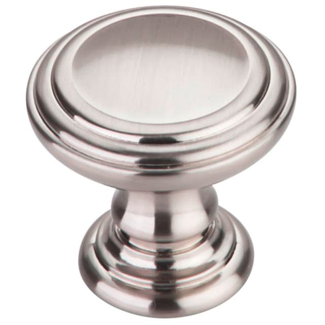 Top Knobs Chareau Series 1-1/2" (38 mm) Diameter Brushed Satin NickelKnob, - TK321BSN