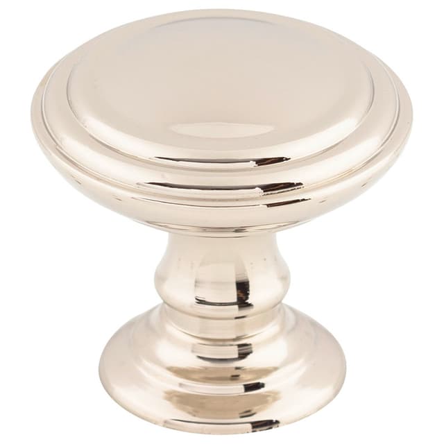 Top Knobs Chareau Series 1-1/2" (38 mm) Diameter Polished NickelKnob, - TK321PN