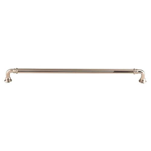 Top Knobs Chareau Series 12" (305 mm) Center to Center Polished Nickel Pull, - TK326PN