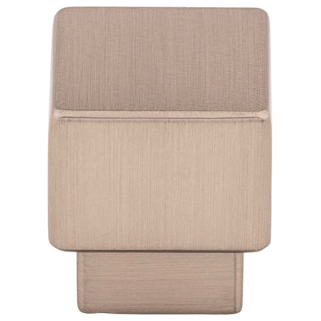 Top Knobs Sanctuary Series 1 in (25 mm) L x 1 in (25 mm) W Brushed Satin Nickel Knob, - TK32BSN